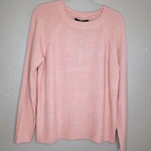 Vero Moda Laroya Pink Ribbed Sweater